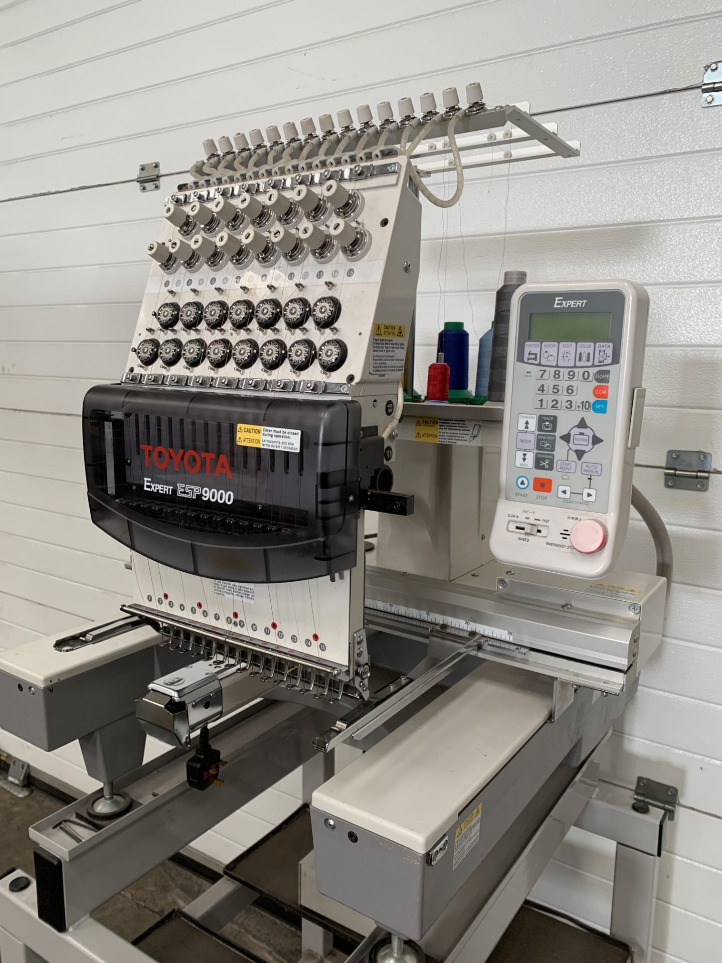 Toyota Expert Single Head Embroidery Machine - Bild 5 aus 12