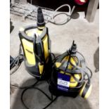 2 x Various Karcher water pumps