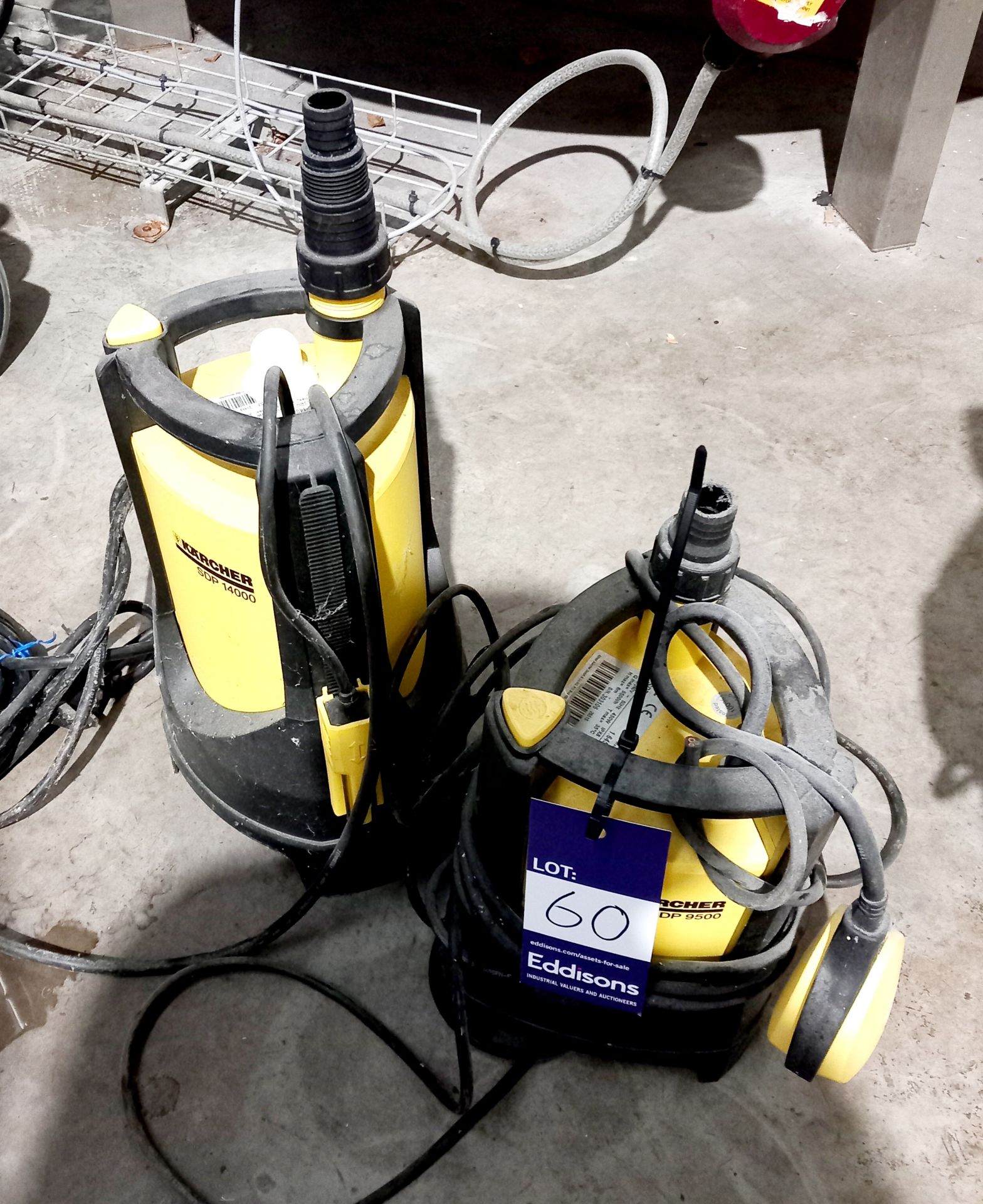 2 x Various Karcher water pumps