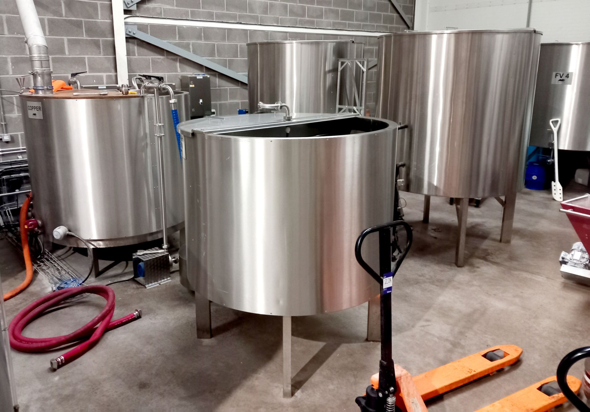 Elite Stainless Fabrications (2016) 10BBL Partially Automated Brewhouse comprising, Brewery Software - Bild 3 aus 25