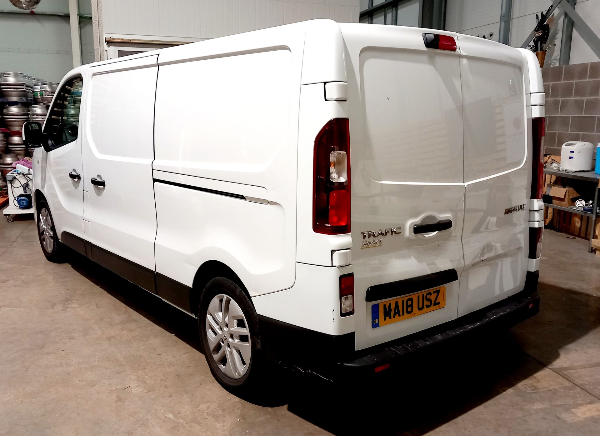 Renault Trafic LL29 LWB Diesel Energy DCI 125 Sport Nav Panel Van Registration MA18 USZ, Date of - Image 4 of 8