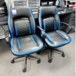 Leather office chairs