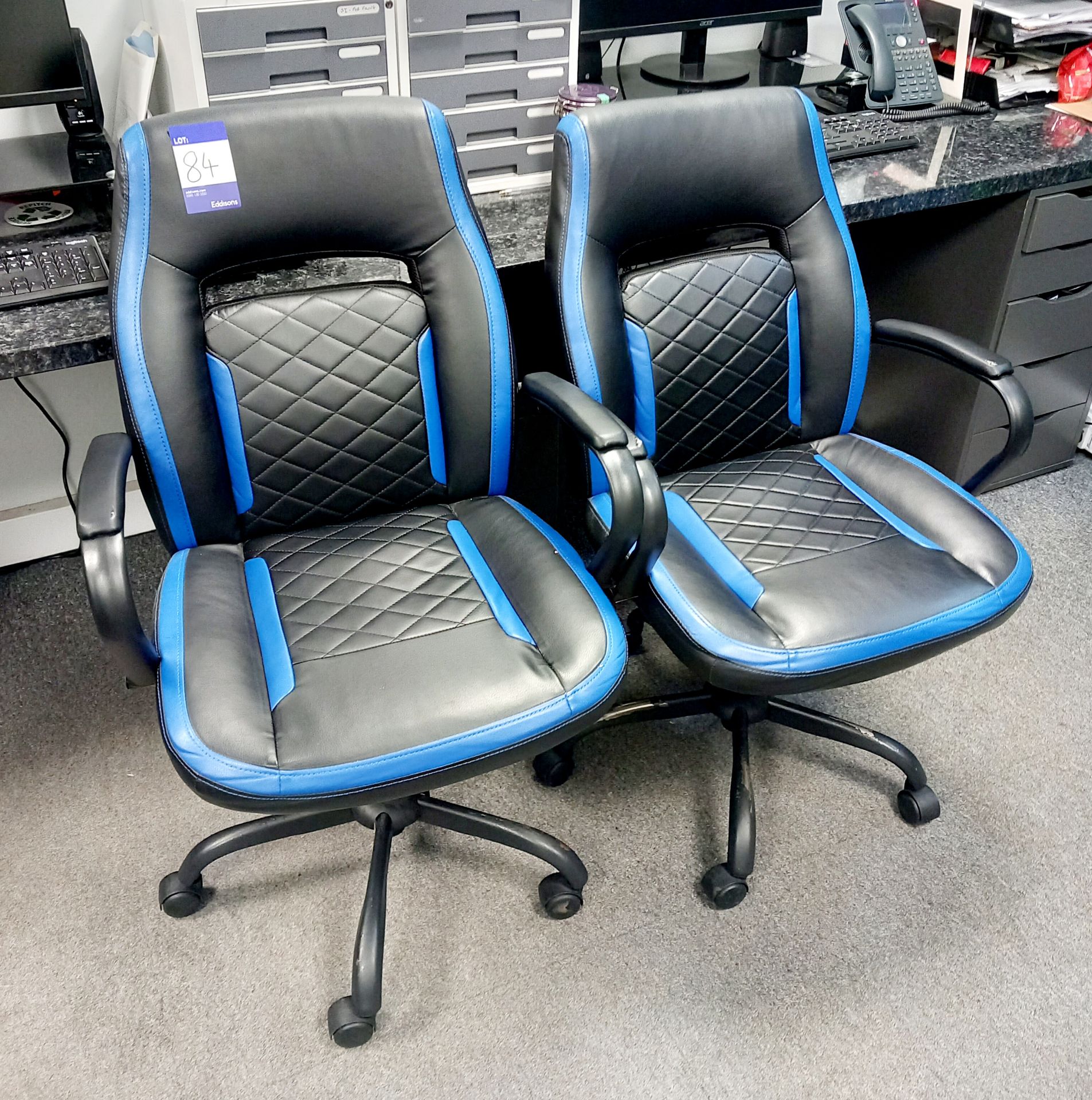 Leather office chairs