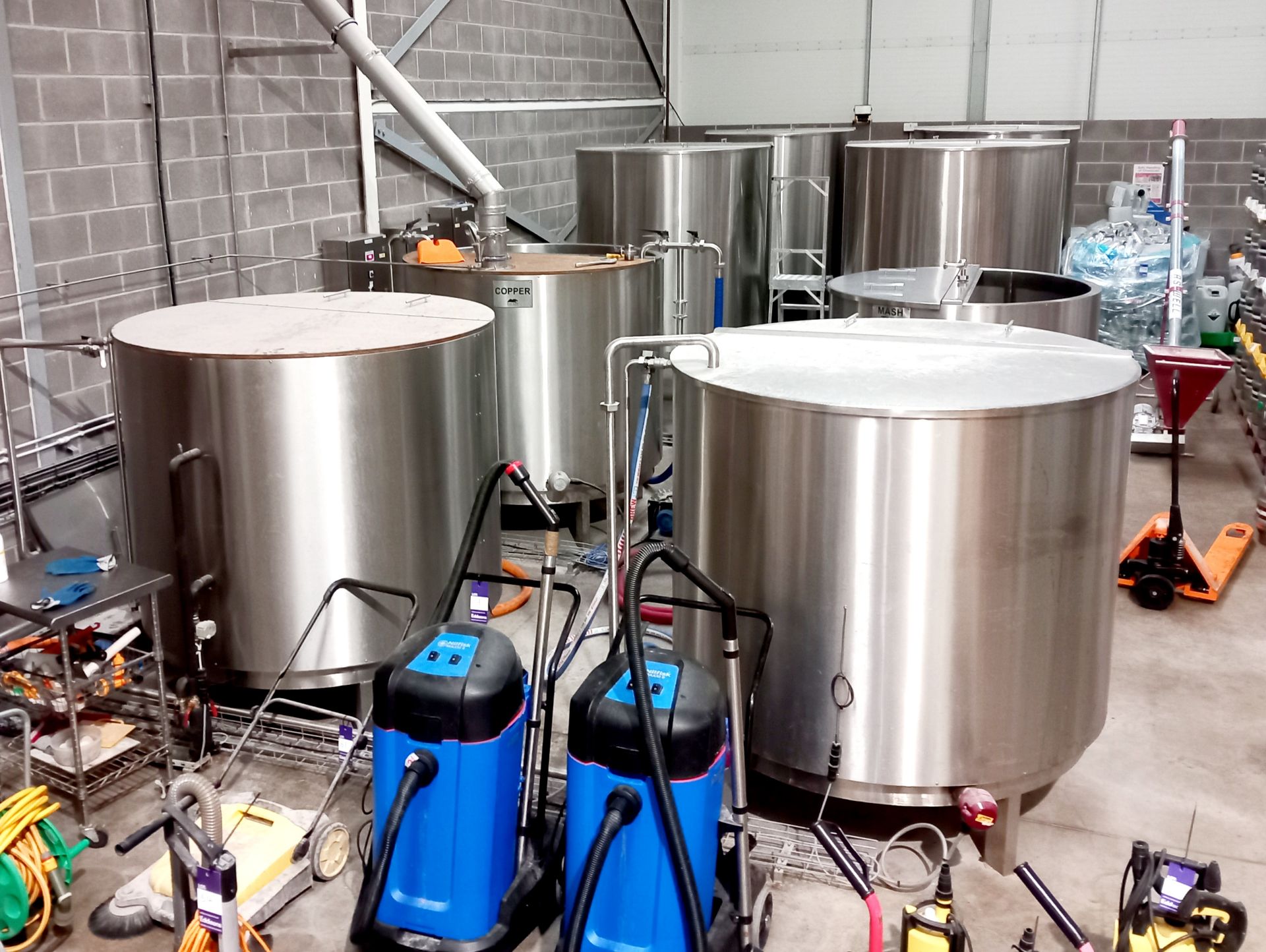 Elite Stainless Fabrications (2016) 10BBL Partially Automated Brewhouse comprising, Brewery Software - Image 2 of 25