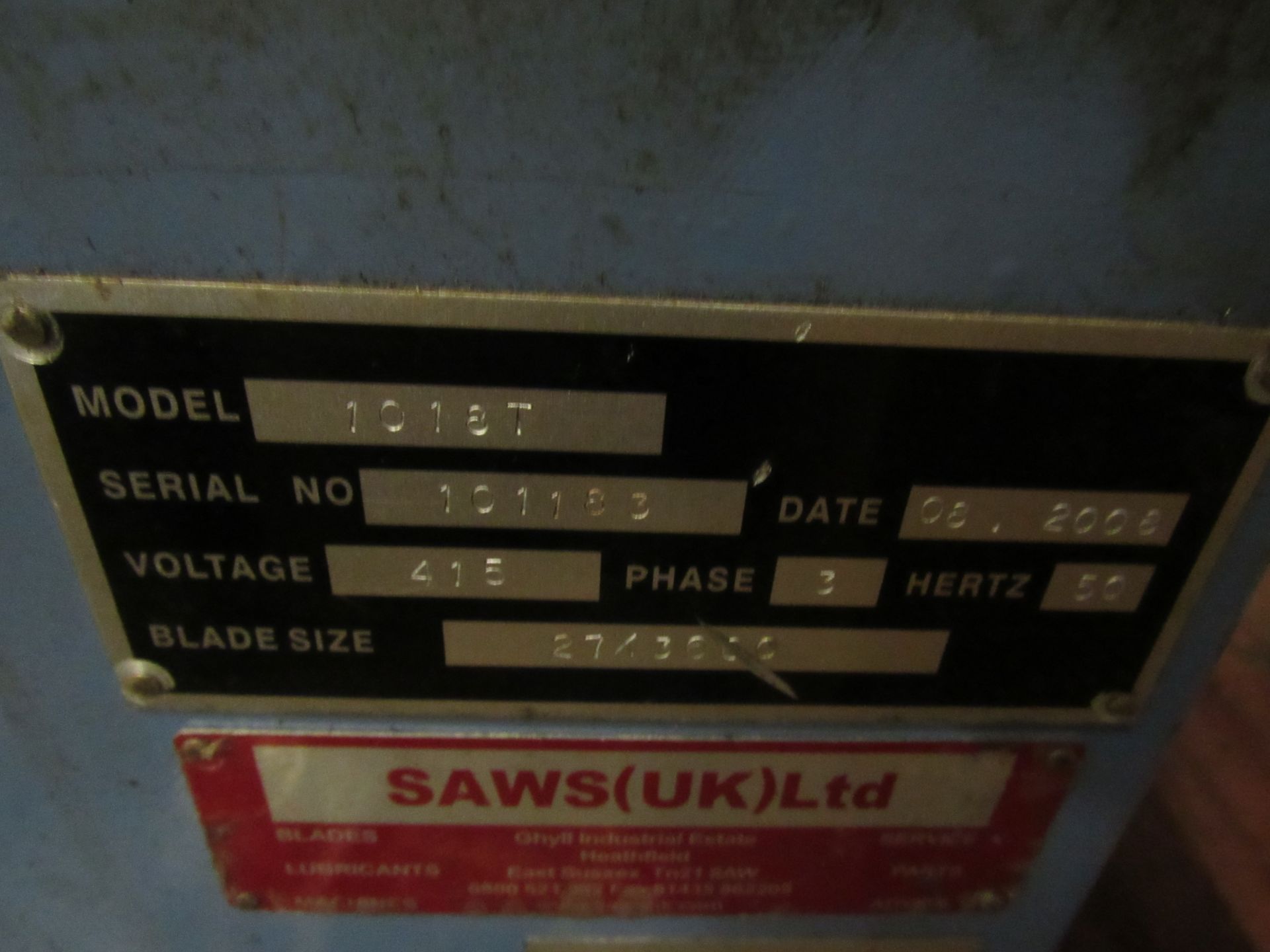 Saws UK 1018T Horizontal Hacksaw with Mitre Cut - Image 6 of 12