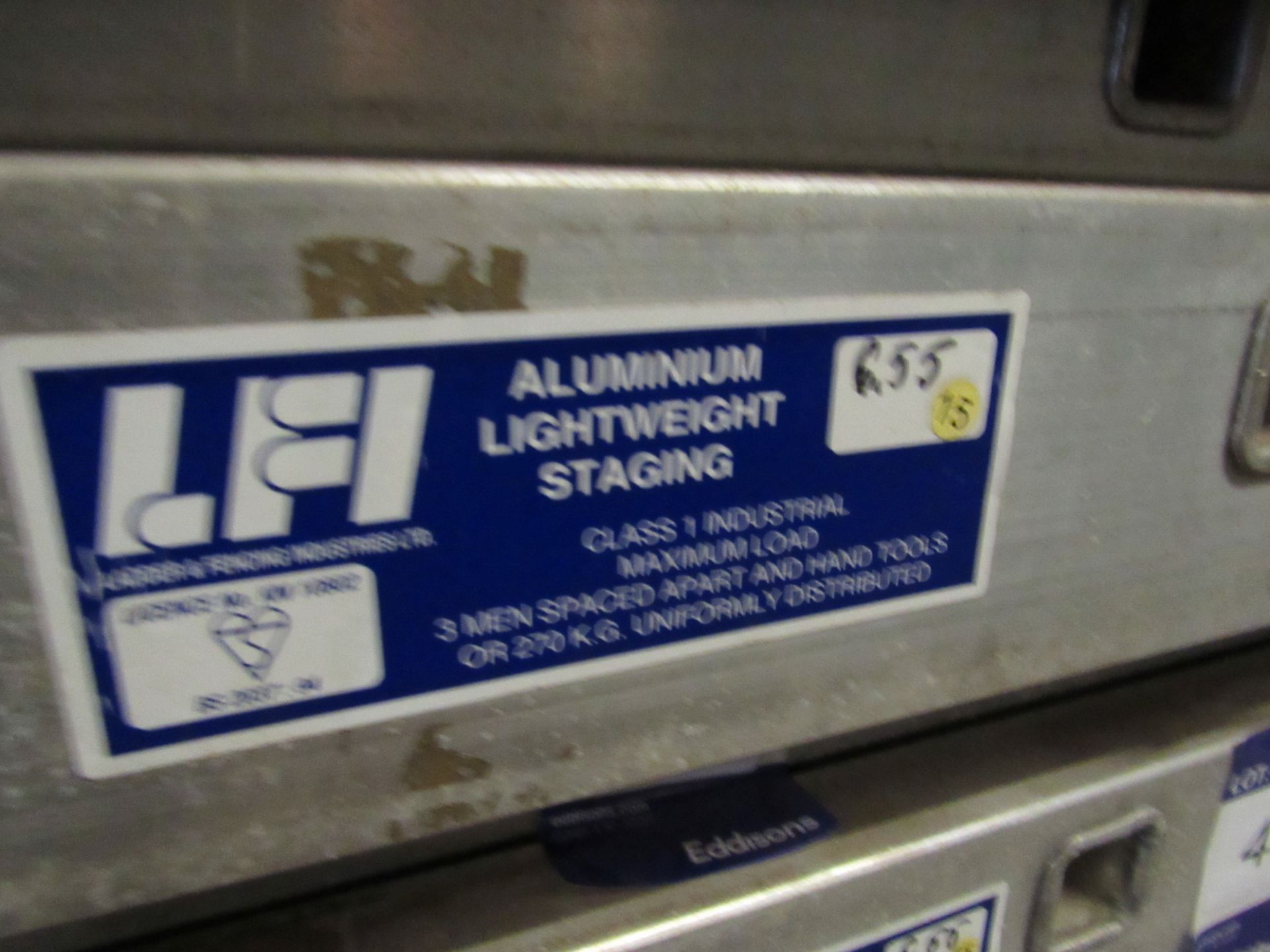 Ladder and Fencing Industries Lightweight Aluminiu - Bild 2 aus 2