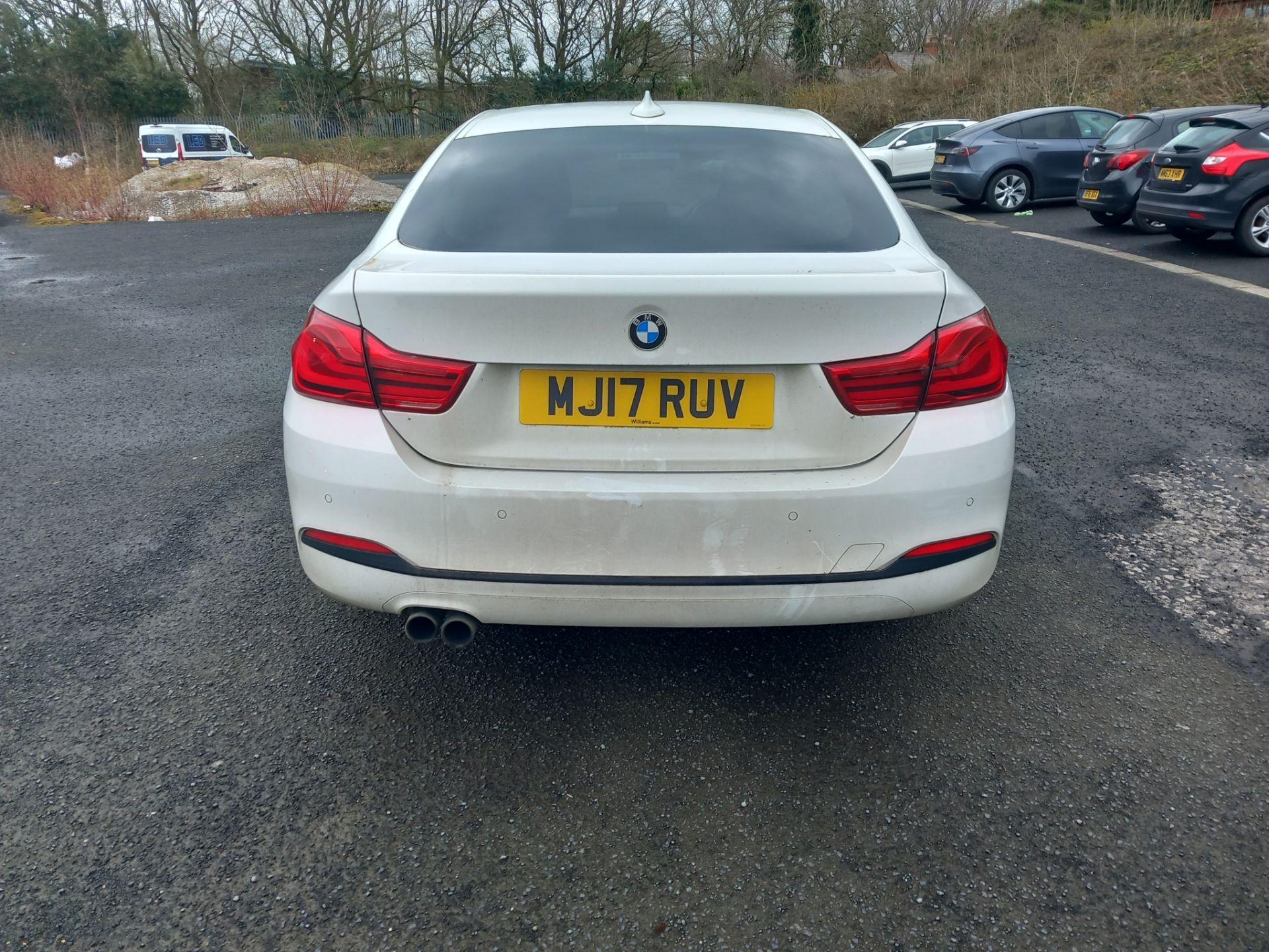 BMW 4 Series Gran Coupe 420i Sport 5 Door Auto, white, registration MJ17 RUV, first registered 16 - Image 7 of 11