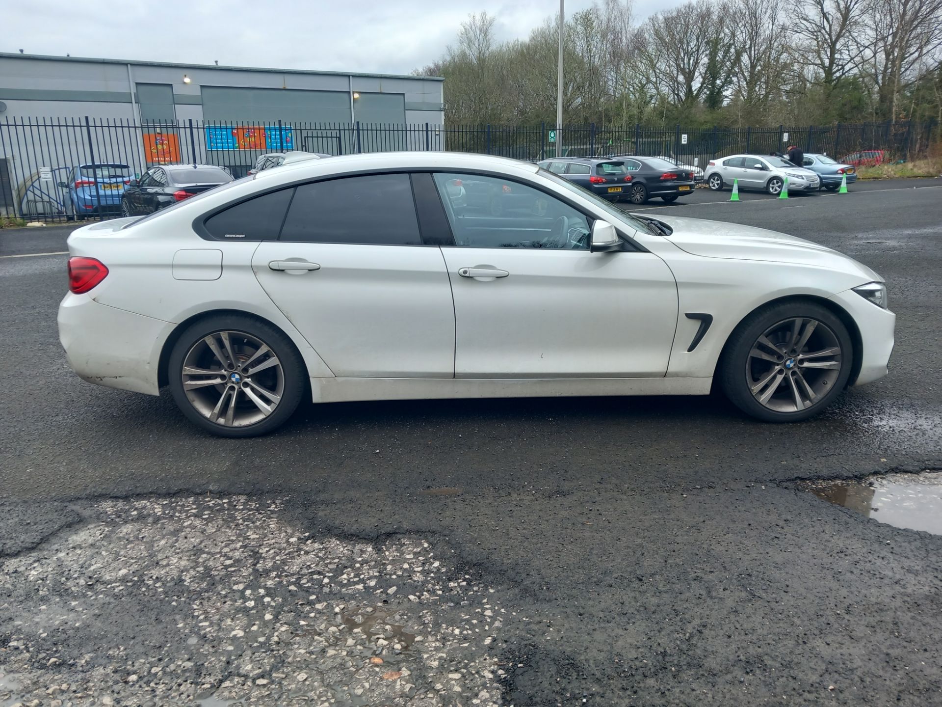 BMW 4 Series Gran Coupe 420i Sport 5 Door Auto, white, registration MJ17 RUV, first registered 16 - Image 4 of 11