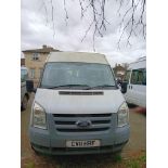 Ford Transit 115 T350 RWD LWB Medium Roof TDCi 115ps 14 Seat Minibus, registration CV11 HRF,