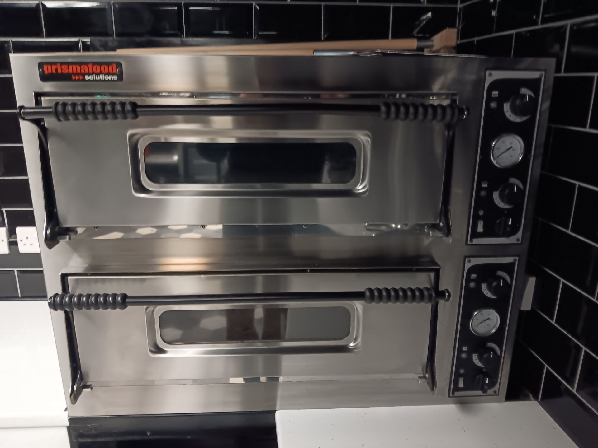 Prismafood 2-Deck Pizza Oven – Cost New £2,400 - Hard Wired - Buyer to Disconnect & Make Safe by - Image 2 of 2