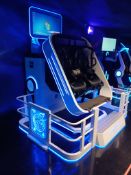 Movie Power 360 Degree 2-Person Twin Seat VR Roller Coaster Simulator – Cost New £30,000 – Buyer