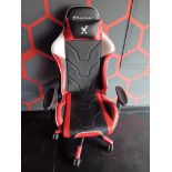 X Rocker High Back Swivel Armchair