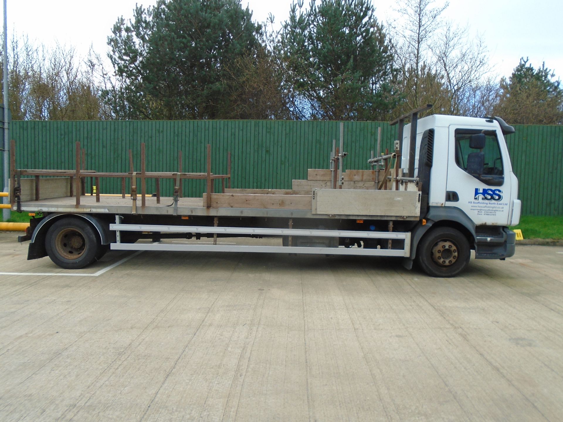 Volvo FL-240 15-Ton Flatbed Wagon – KM61 ODK – First Registered January 2012 – Mileage Unknown – - Image 3 of 11