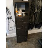 2 x Freestanding Cabinets, and 1 x Wall Mounted Cabinet (Purchaser to remove)