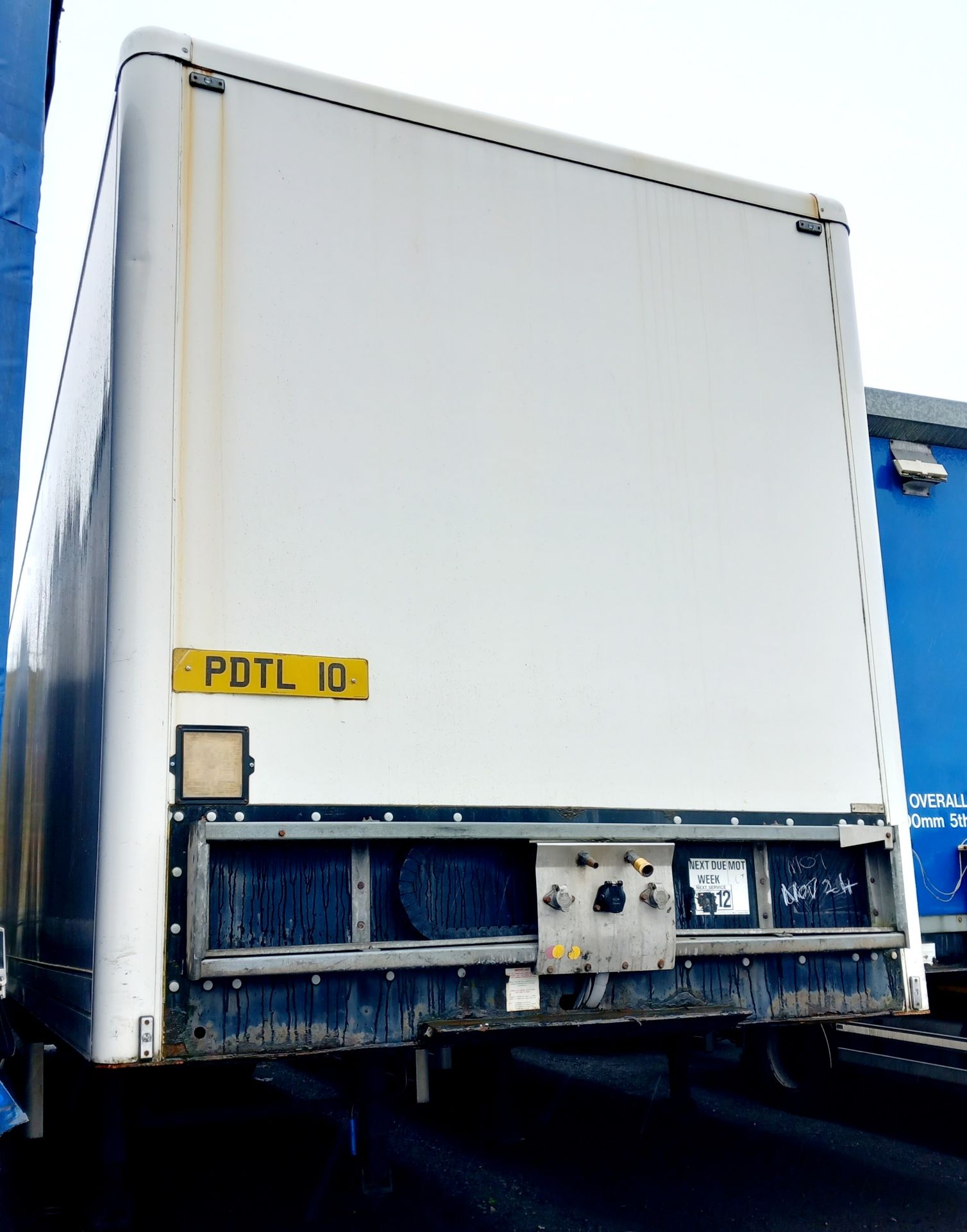 SDC Twin axle box trailer (2009) C281931 MOT Nov 2024