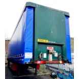 SDC Triaxle curtain Trailer (2009) C278691 MOT Dec 2023