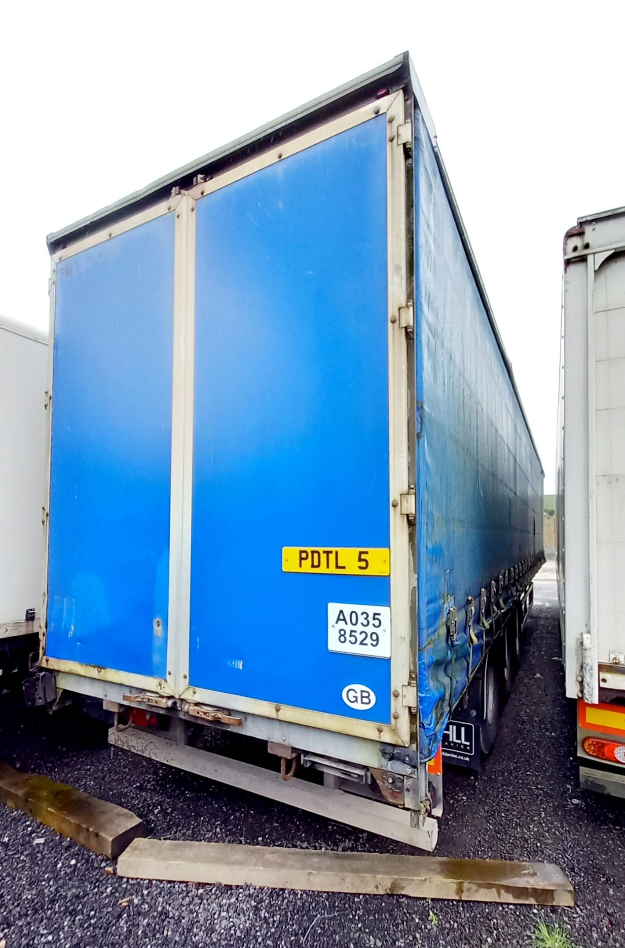 SDC Triaxle curtain Trailer (2007) C243189 MOT April 2024 - Bild 5 aus 6