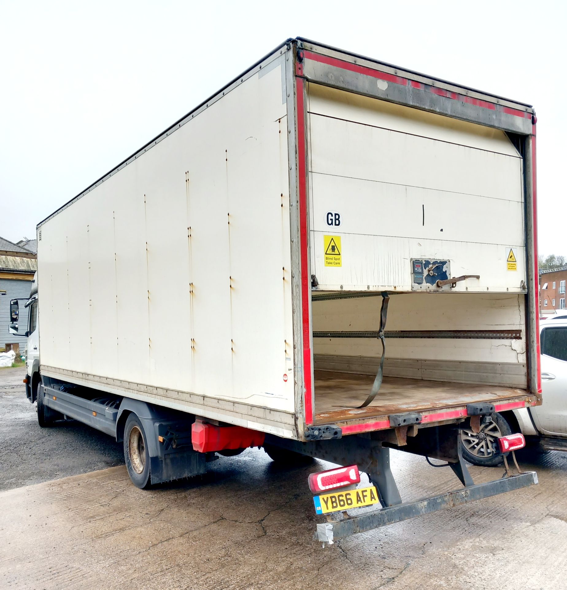 Mercedes Atego 1221 Bluetec 6 box wagon 12T, Registration YB66 AFA, 443,738 miles, MOT 30.11.2024. - Image 12 of 13