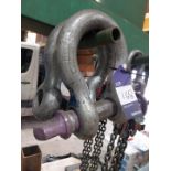 2 x Lifting shackles WLL 25T