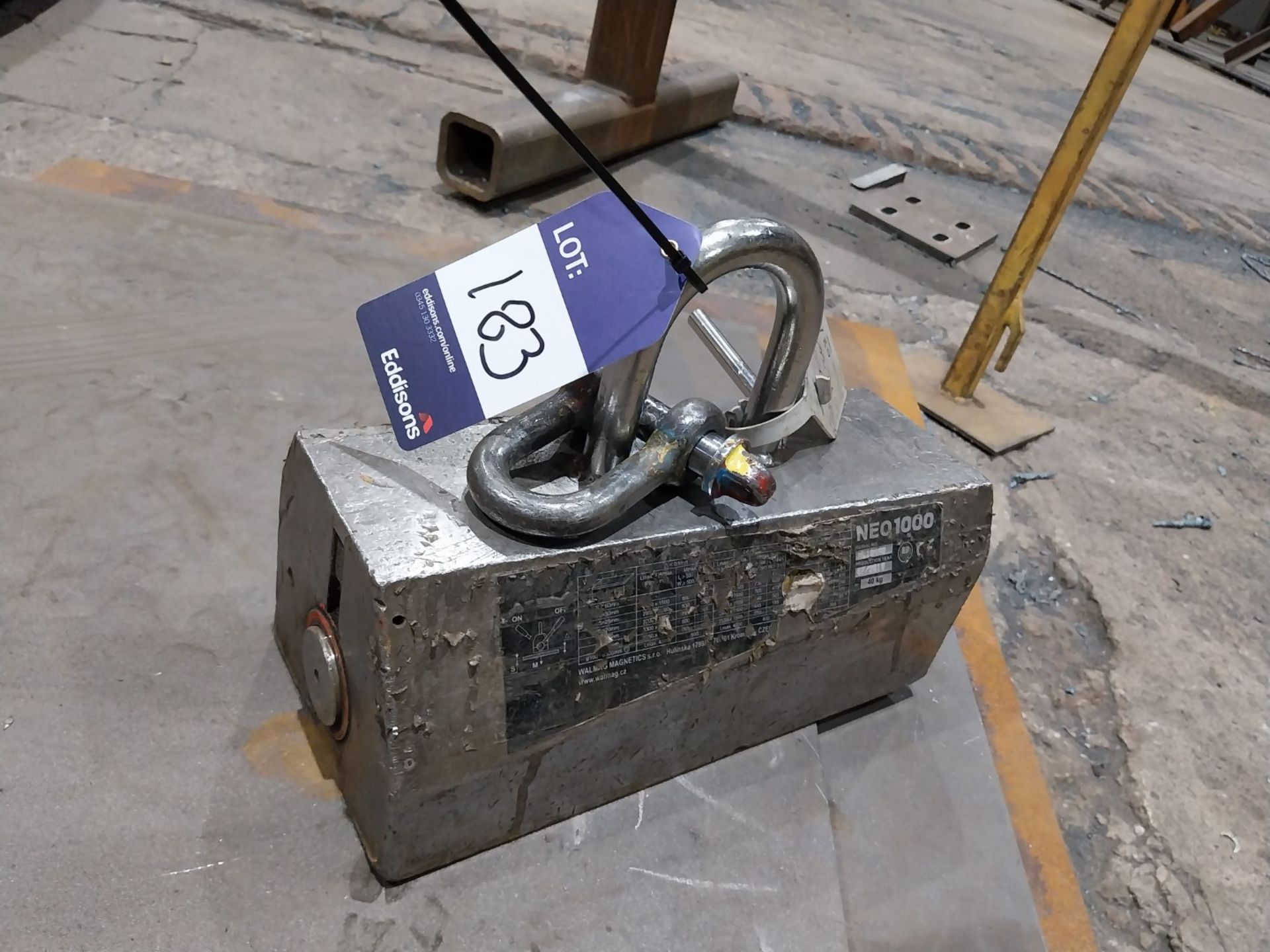 Waimag NQO 1000 plate lifting clamp - Image 2 of 2