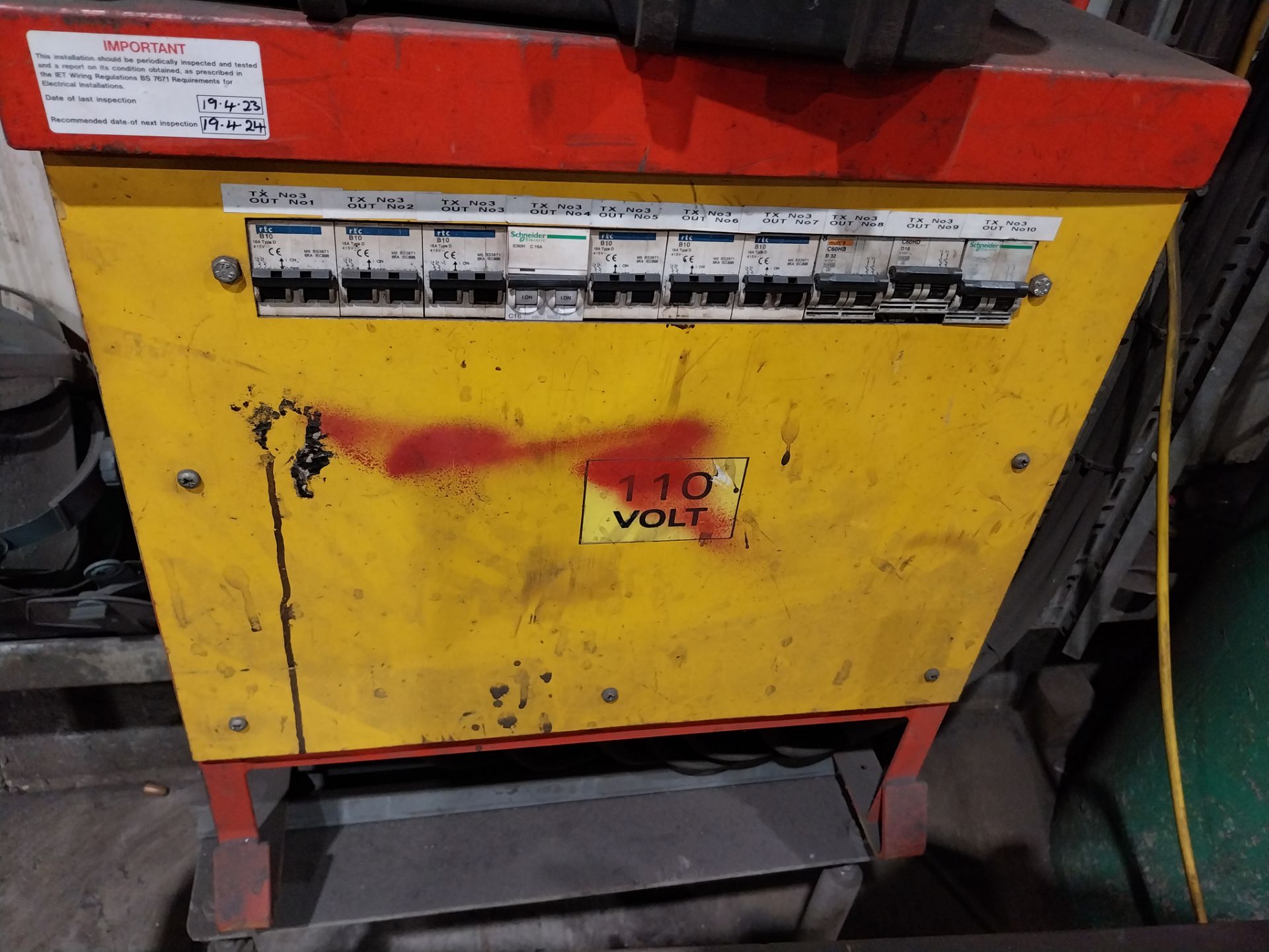 TMC 01011-1 10kva fuse board unit - Image 3 of 3