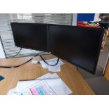 2 x Hanns-G monitors and bracket