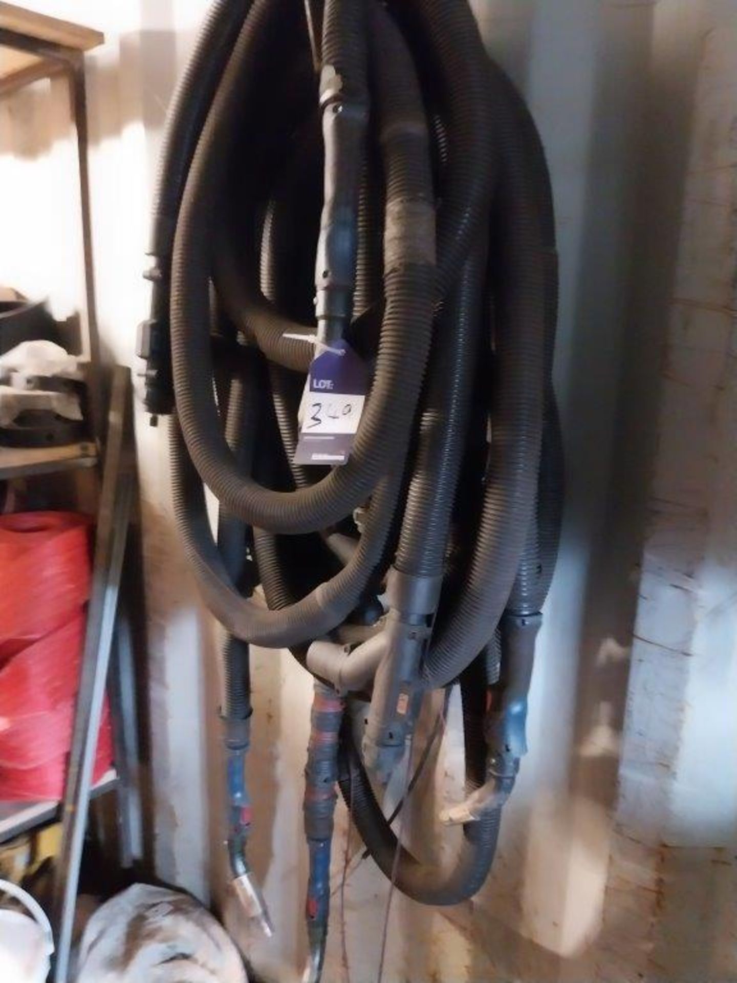 6 x Vacuum tig welder torches and 110v cable