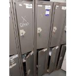 2 x Two door personnel lockers