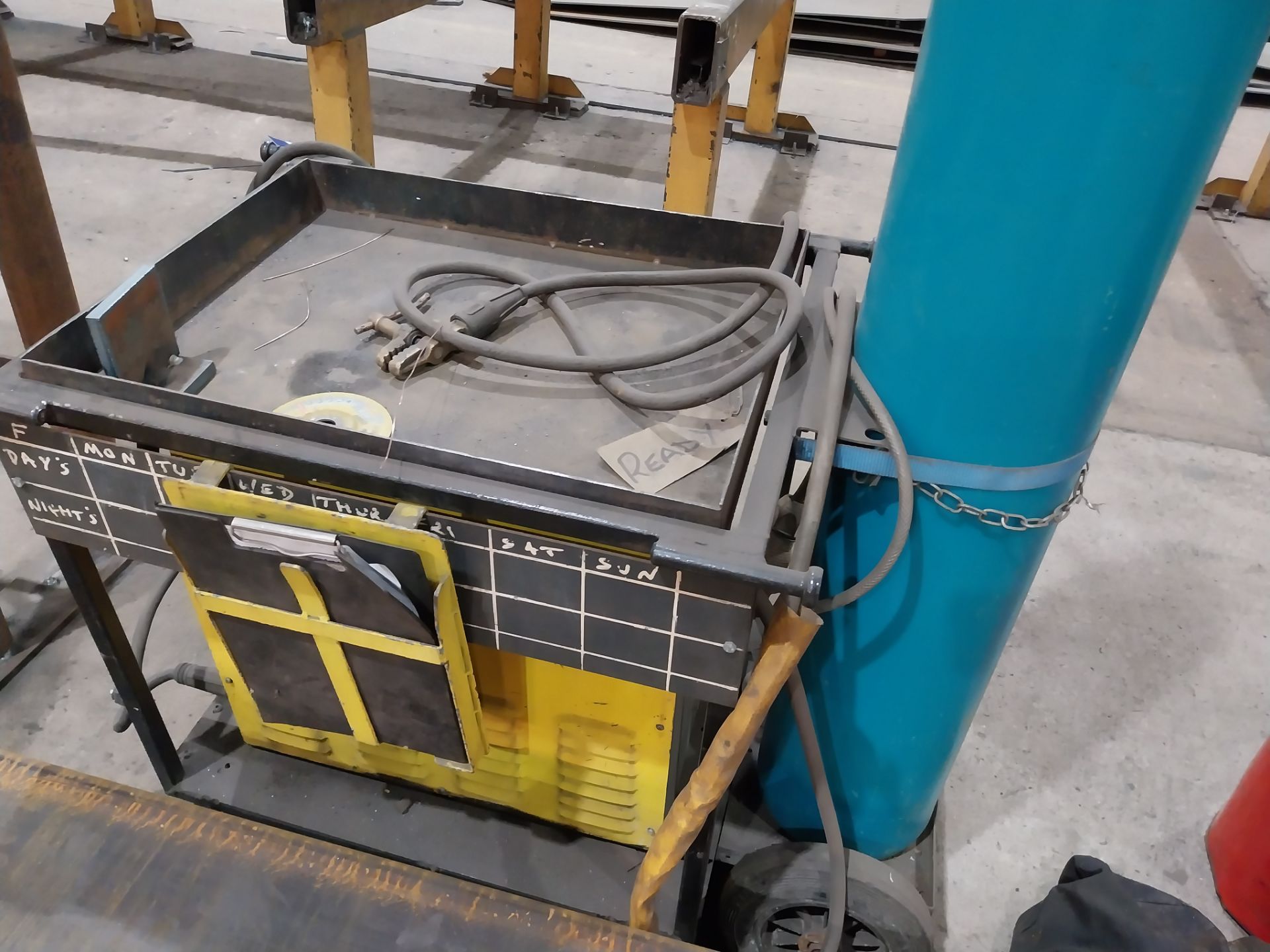TecArc Synergic mig 423 mig welder on trolley (bottle not included) - Image 5 of 5