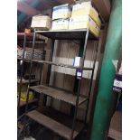 4 tier steel shelving unit