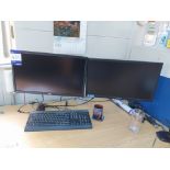 5 x Various monitors