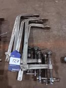 5 x 300 x 140 F clamps
