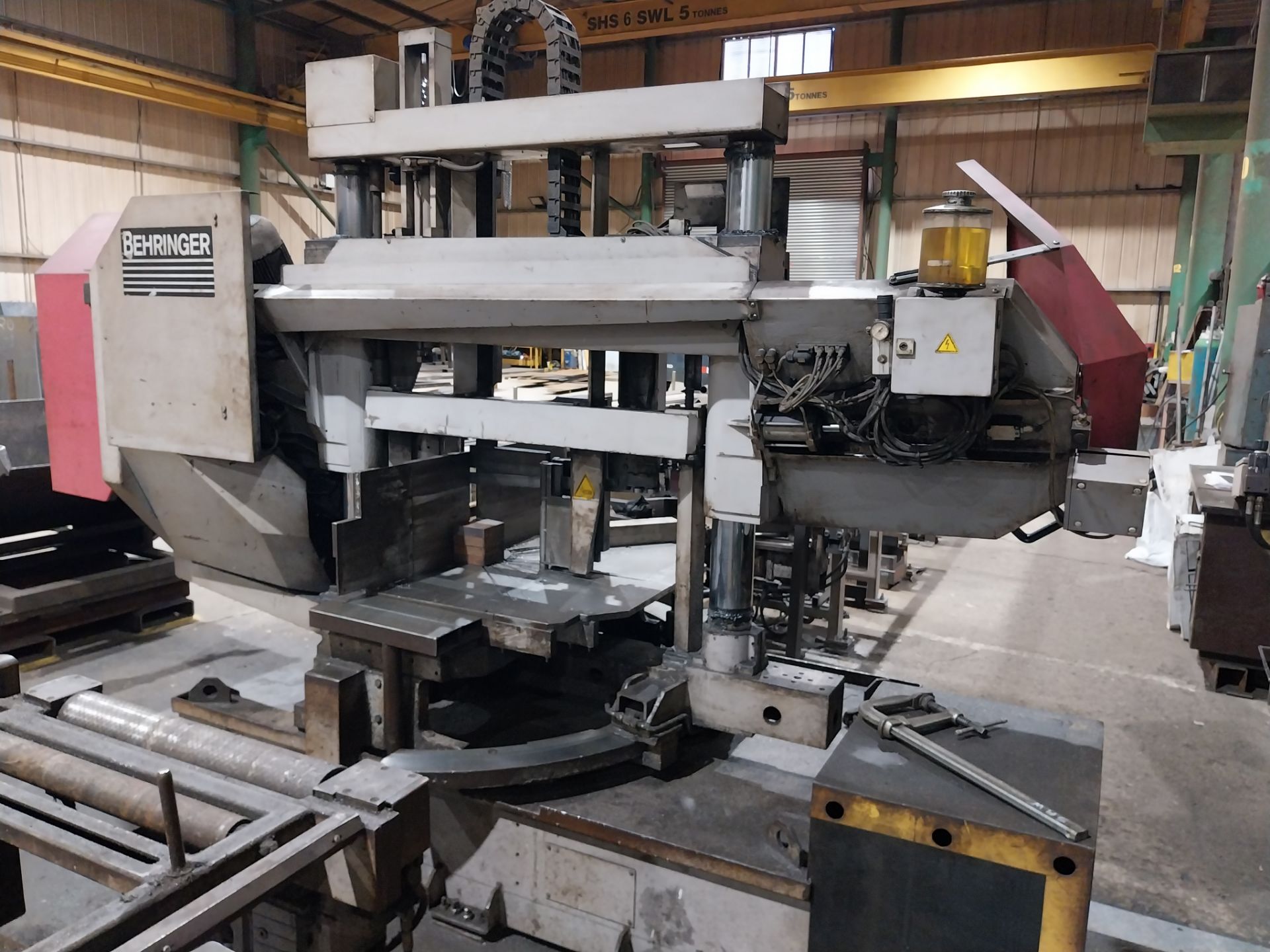 Behringer HBP-410-723G horizontal dual column band saw Number 406120 Year 2006 to include 2 - Image 11 of 14