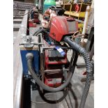 Fronius TPS400i mig welder with wire feed, Binzel FES-200 W3 extractor, torch and clamp (bottle