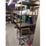 4 tier steel shelving unit