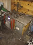 2 x Decommissioned welders to include TecArc Compact 423 mig welder and TecArc Synergic mig 423