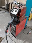 Nexus NXM400 mig welder and wire feed, torch and clamp (bottle not included)