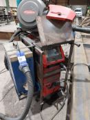 Fronius TPS400i mig welder with wire feed and Binzel FED-200 W3 extractor (bottle not included)