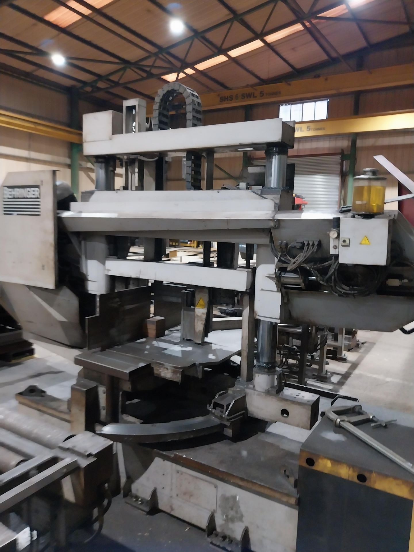 Behringer HBP-410-723G horizontal dual column band saw Number 406120 Year 2006 to include 2 - Bild 12 aus 14