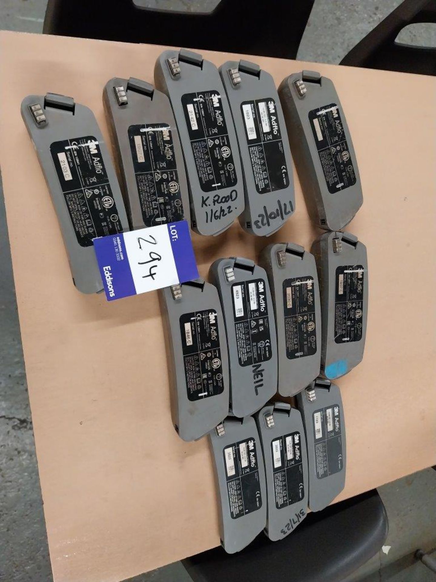 12 x 3m Adflo batteries consisting of 9 x 4.2AL and 3 x 2.8AL