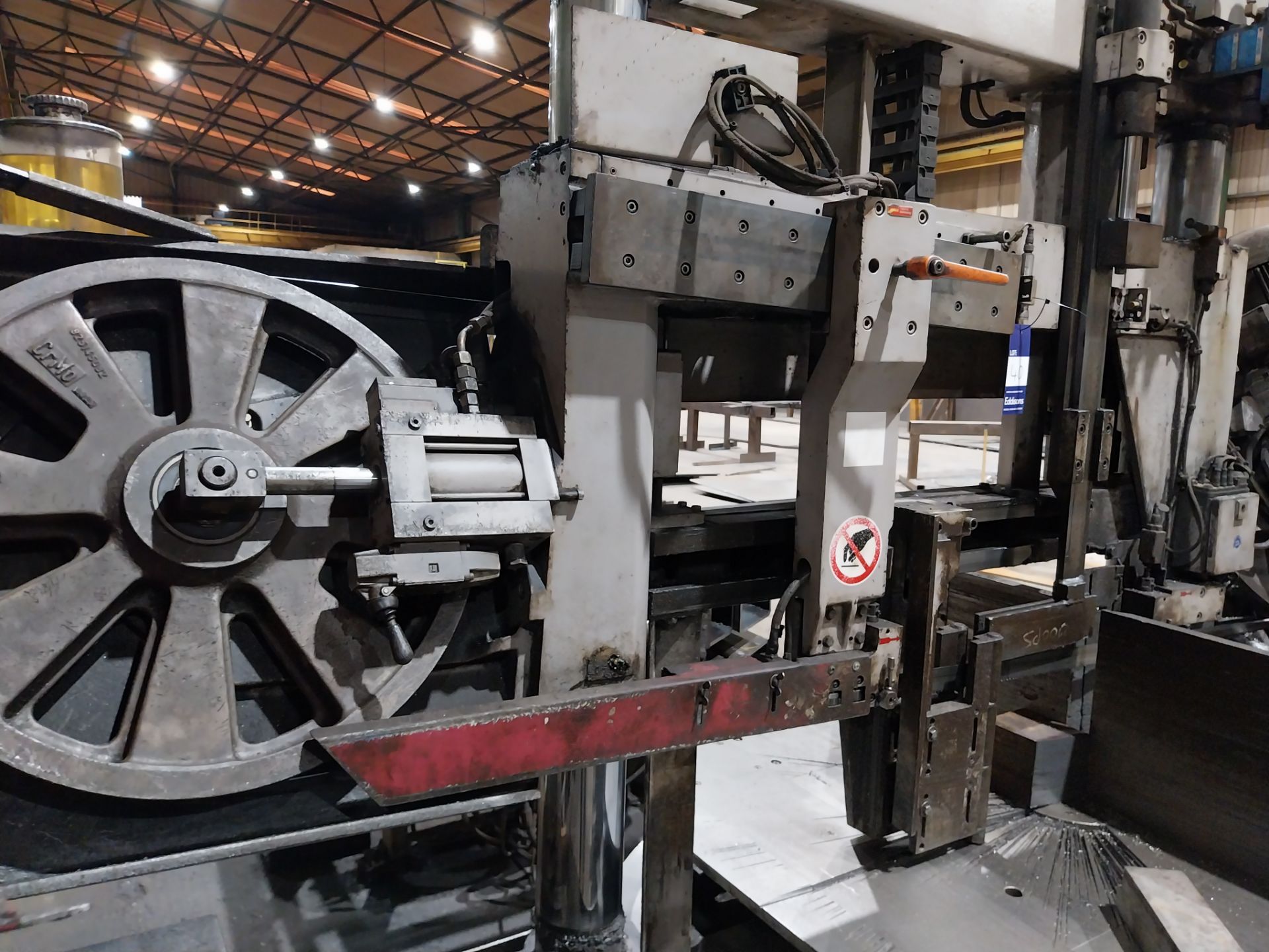 Behringer HBP-410-723G horizontal dual column band saw Number 406120 Year 2006 to include 2 - Image 9 of 14
