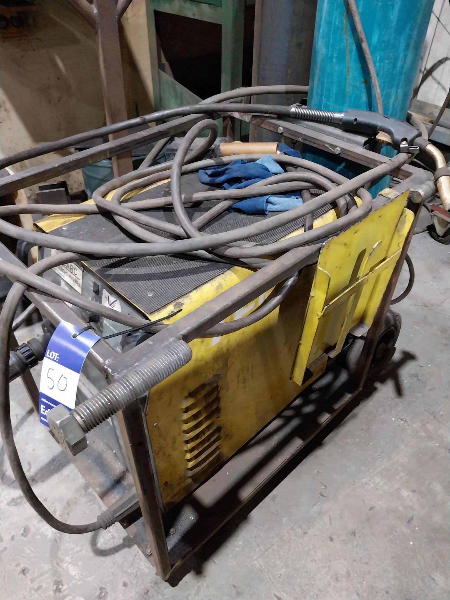 TecArc Synergic mig 423 mig welder with torch and clamp (bottle not included) - Image 4 of 4