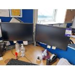 2 x Hanns-G monitors and bracket