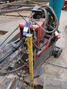 Fronius TransSynergic 4000 mig welder with VR4000 wire feed, clamp and torch (bottle not included)