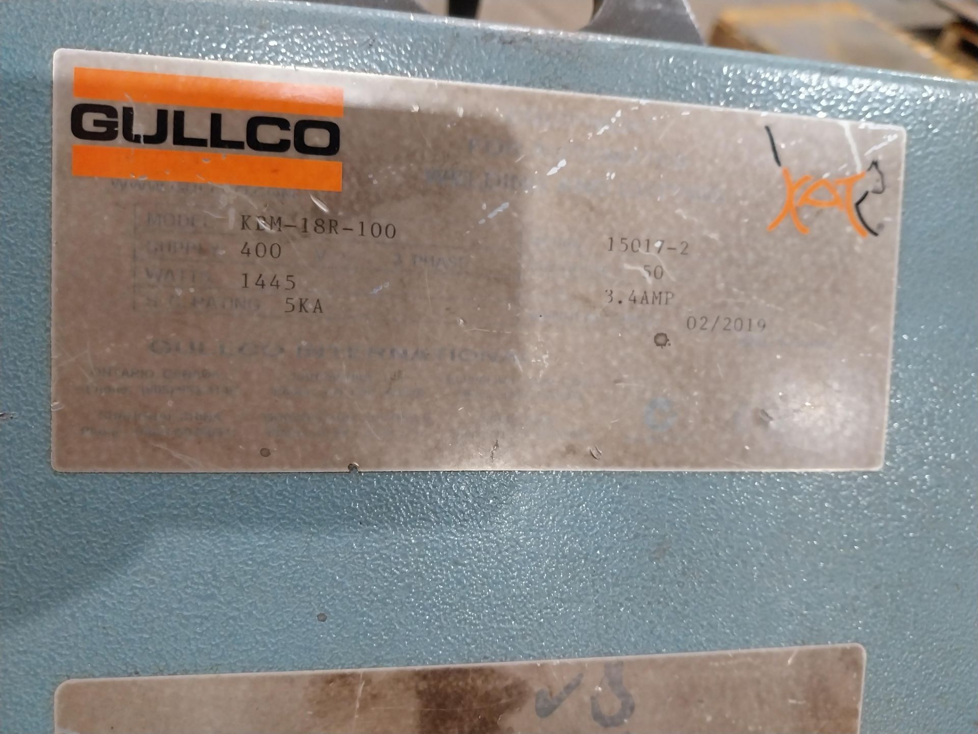 Gullco KBM-18R-100 plate bevelling machine - Image 6 of 8