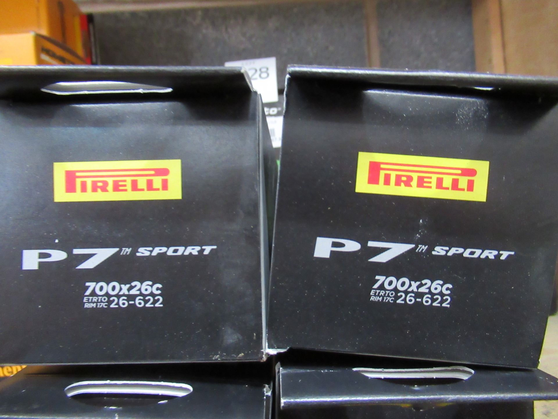 6 x Pirelli P7 Sport tyres - 2 x 700x24c (RRP£27.99 each); 2 x 700x26c (RRP£28.99 each) and 2 x 700x - Image 3 of 4