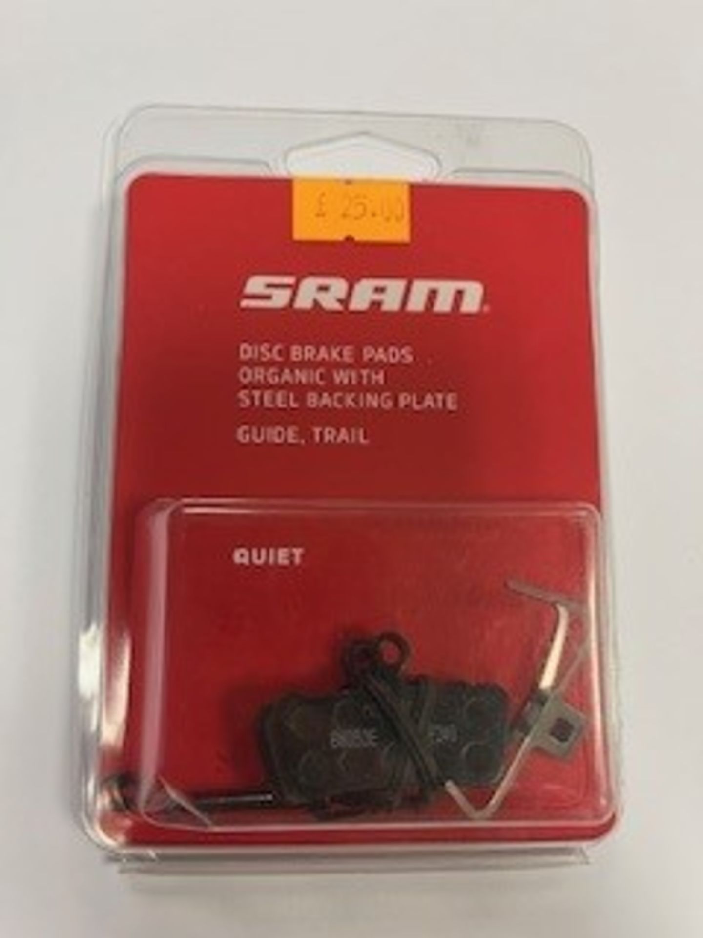 Sram Brake Pads to include 5x Disc Brake Pads Organic with Steel Backing Plate (HRD, LEVEL ULT, LEVE - Bild 3 aus 9