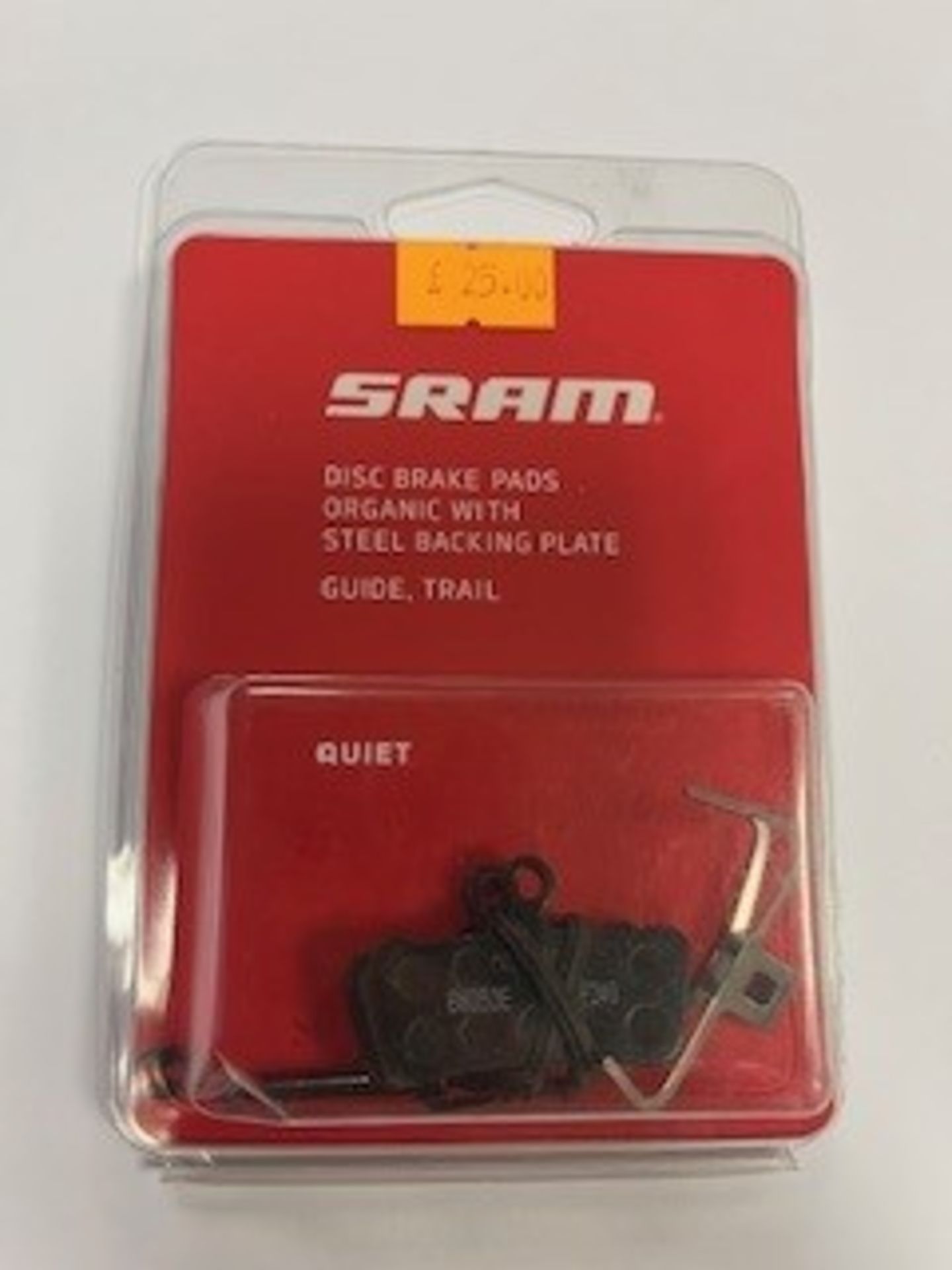 Sram Brake Pads to include 5x Disc Brake Pads Organic with Steel Backing Plate (HRD, LEVEL ULT, LEVE - Image 3 of 9