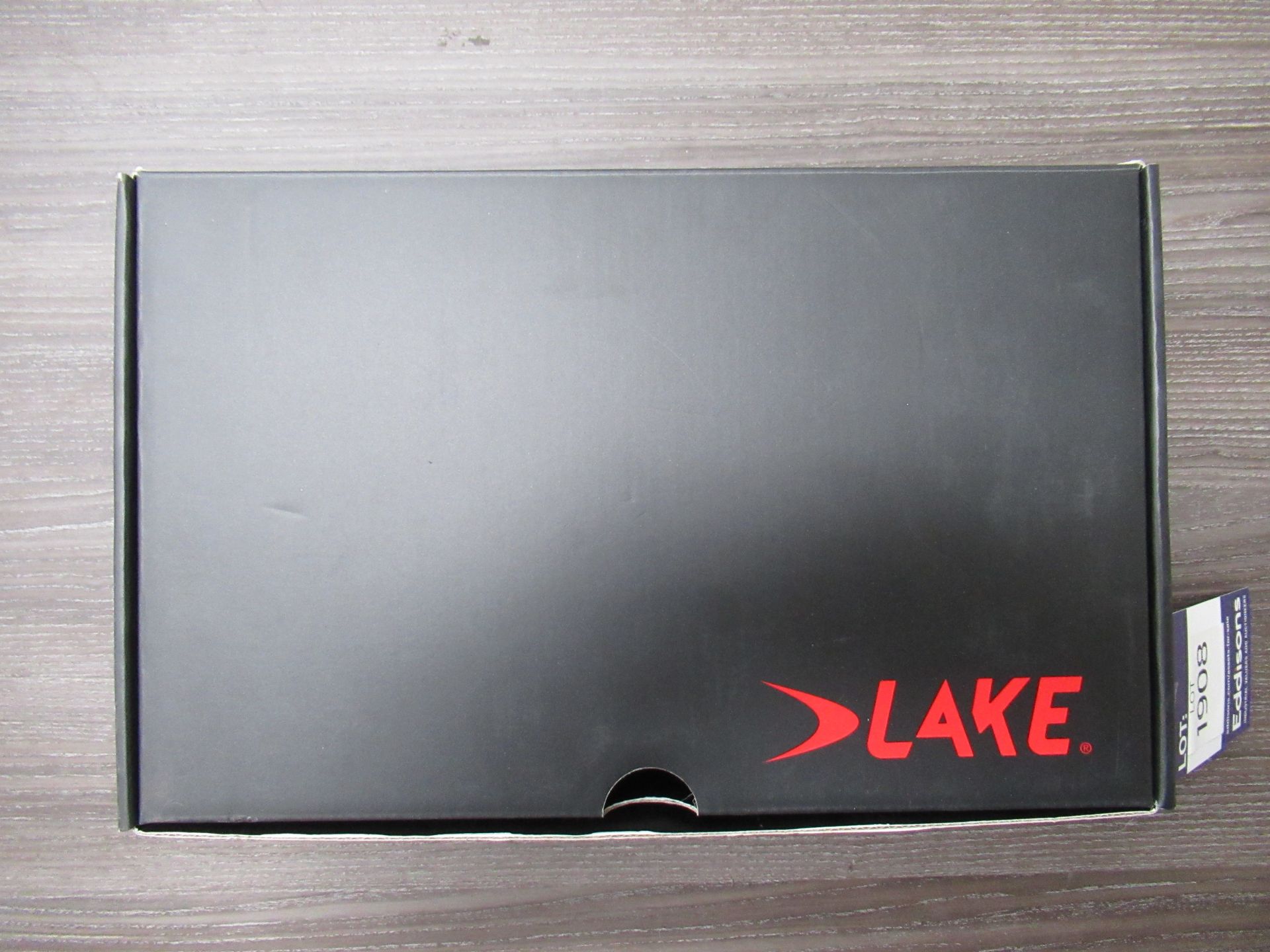 Pair of Lake CX238-X cycling shoes (black/black) - boxed EU size 41.5 (RRP£270) - Image 2 of 4