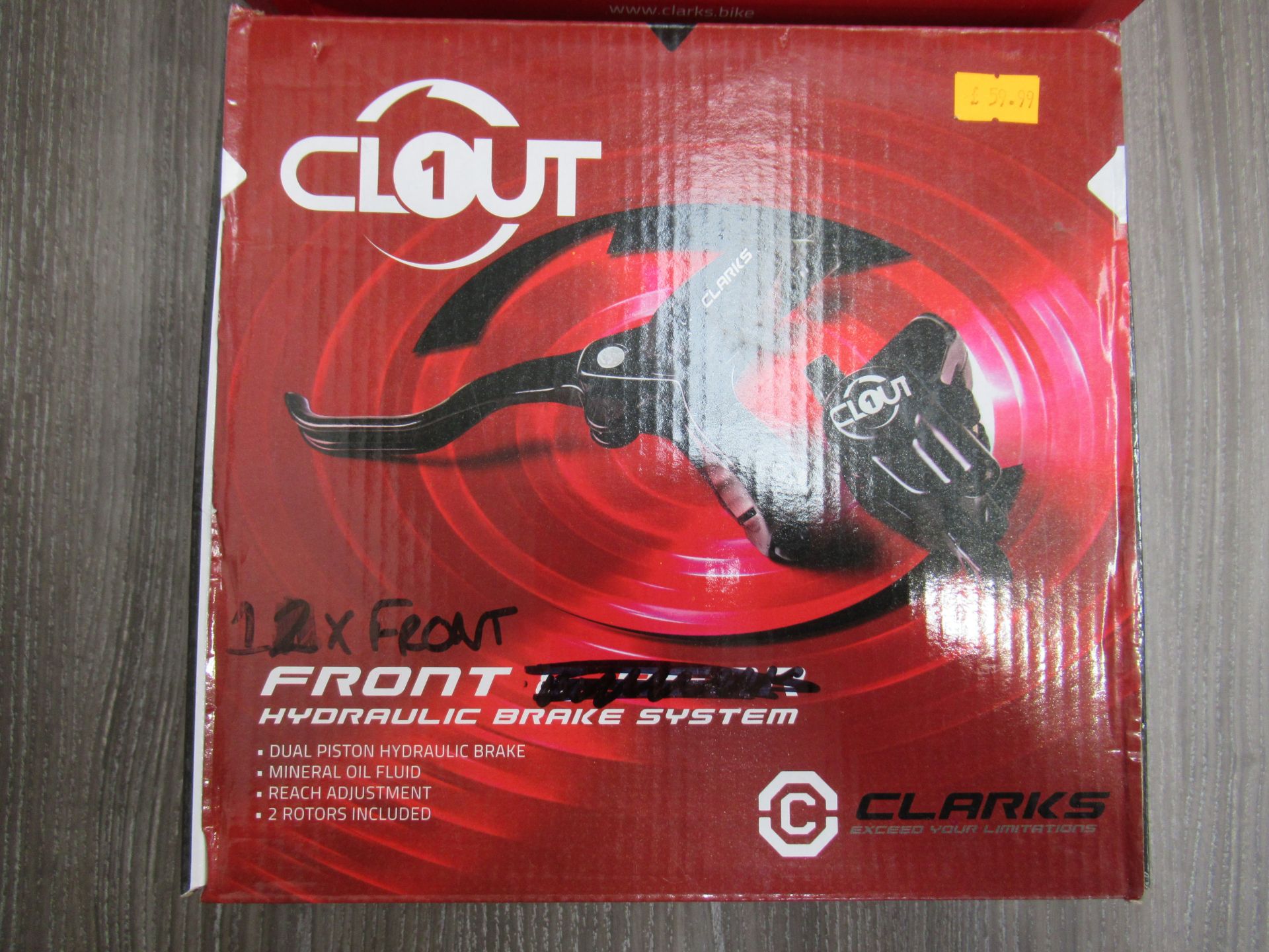 Assorted hydraulic brake systems including 2 x Clarks M2 (RRP£44.99 each), Clarks Clout1 brake syste - Image 3 of 8